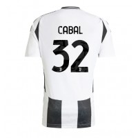 Camisa de Futebol Juventus Juan Cabal #32 Equipamento Principal 2024-25 Manga Curta